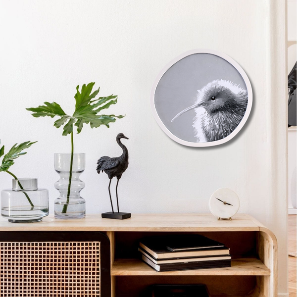 Klutz the Kiwi - New Zealand Bird - Handmade Acrylic Art - 40cm