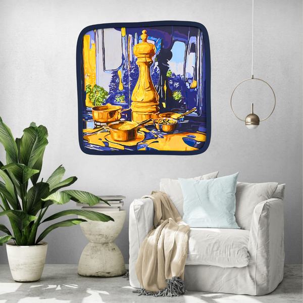 Salt Shaker - Handmade Acrylic Wall Art - 50x50cm